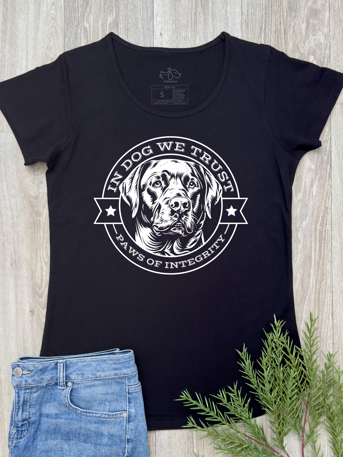 In Dog We Trust Remi Women&#39;s Tee