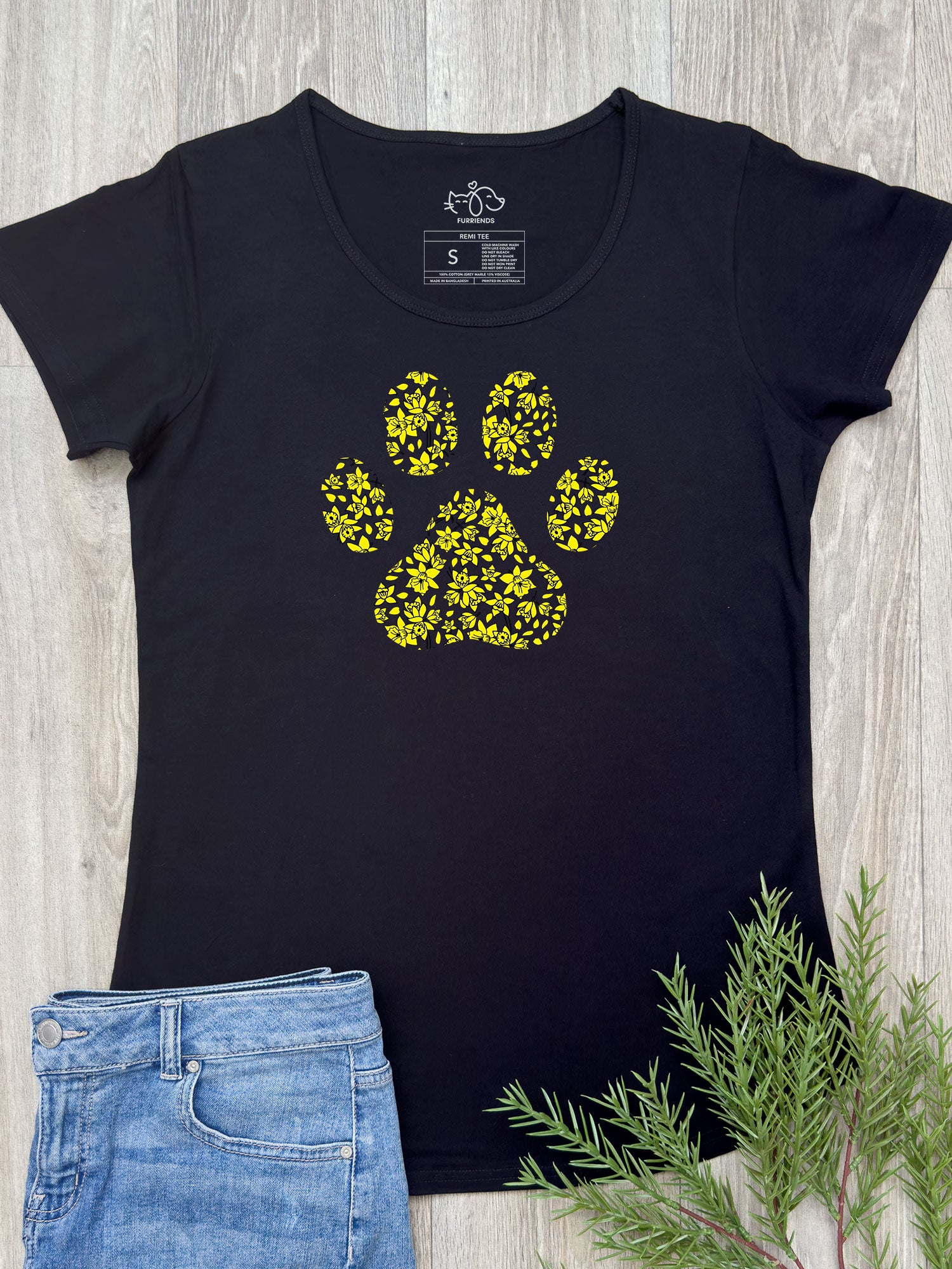 LIMITED EDITION Life After Dark Paw Print Remi Women's Tee