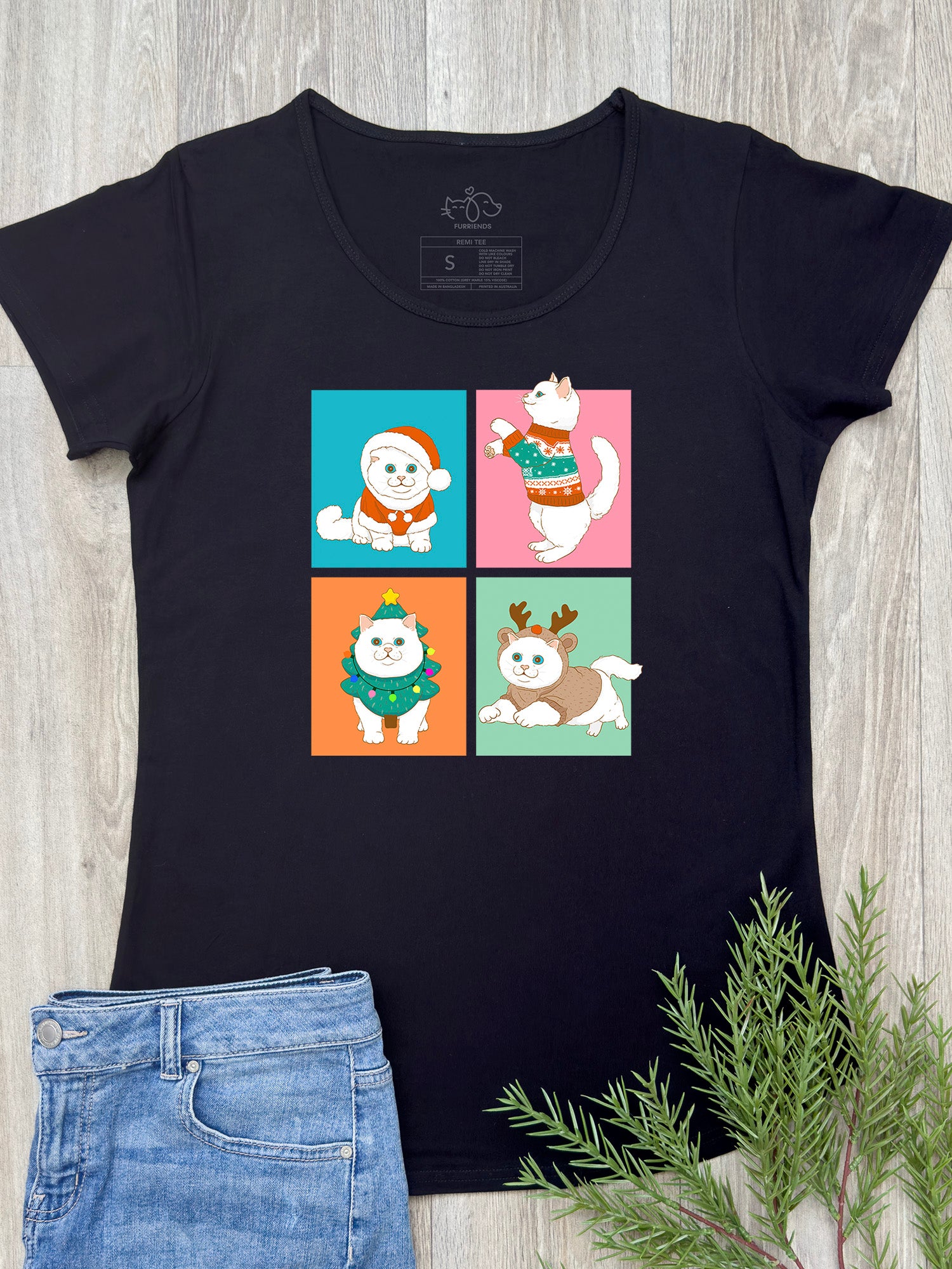 Purrmas Remi Women's Tee