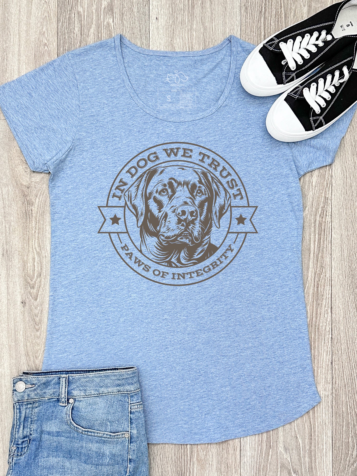 In Dog We Trust Remi Women's Tee