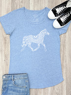 Horse Mandala Remi Women's Tee