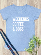 Weekends Coffee & Dogs Remi Women's Tee