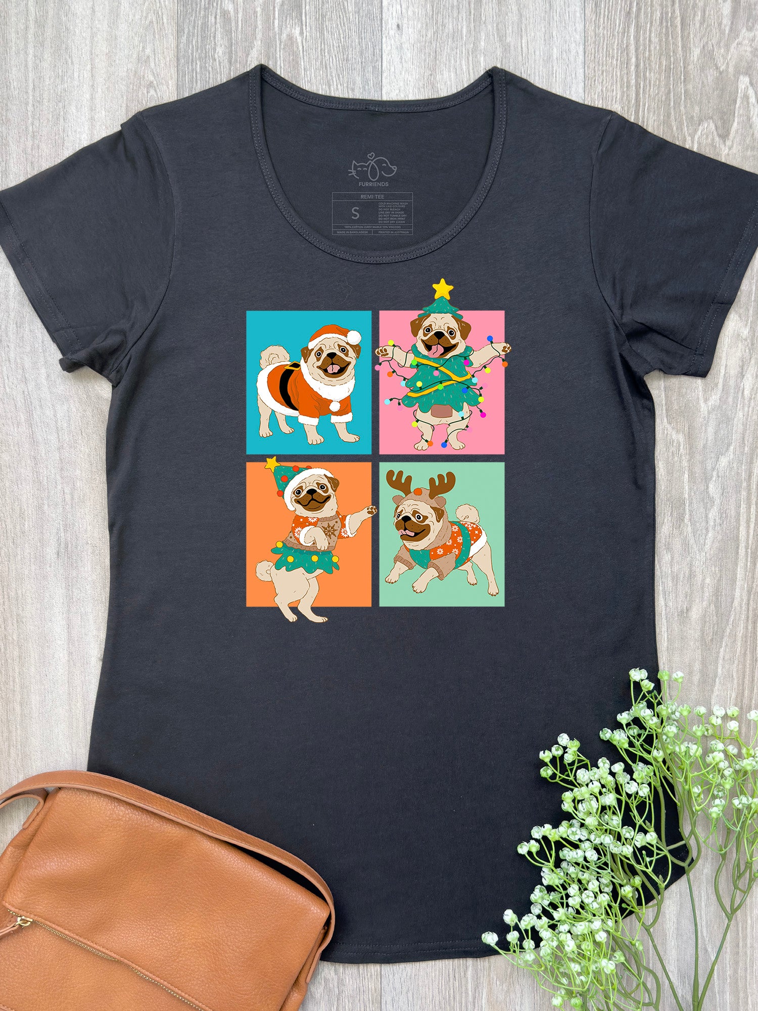Pugmas Remi Women's Tee