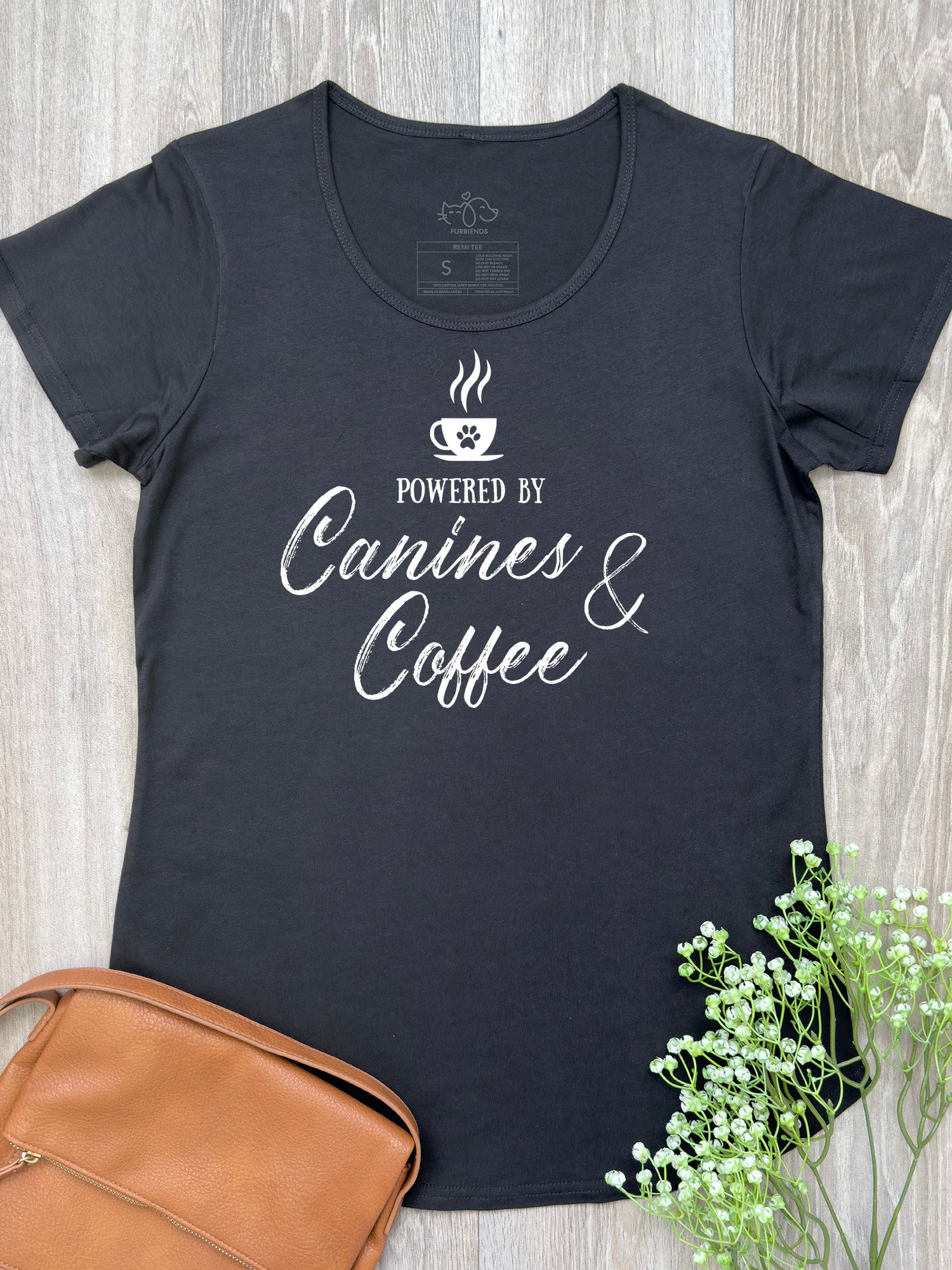 Canines & Coffee Remi Women's Tee