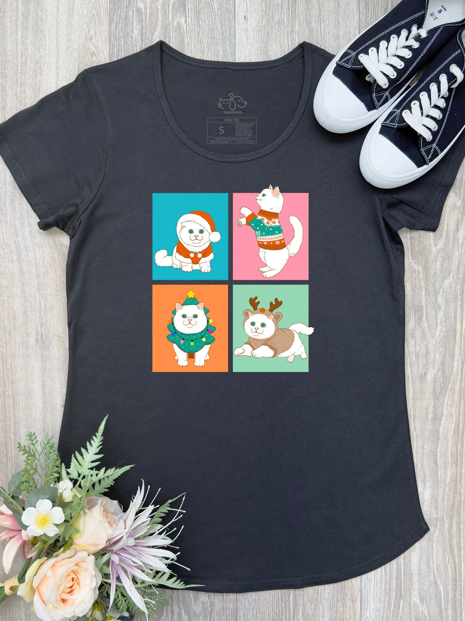 Purrmas Remi Women's Tee