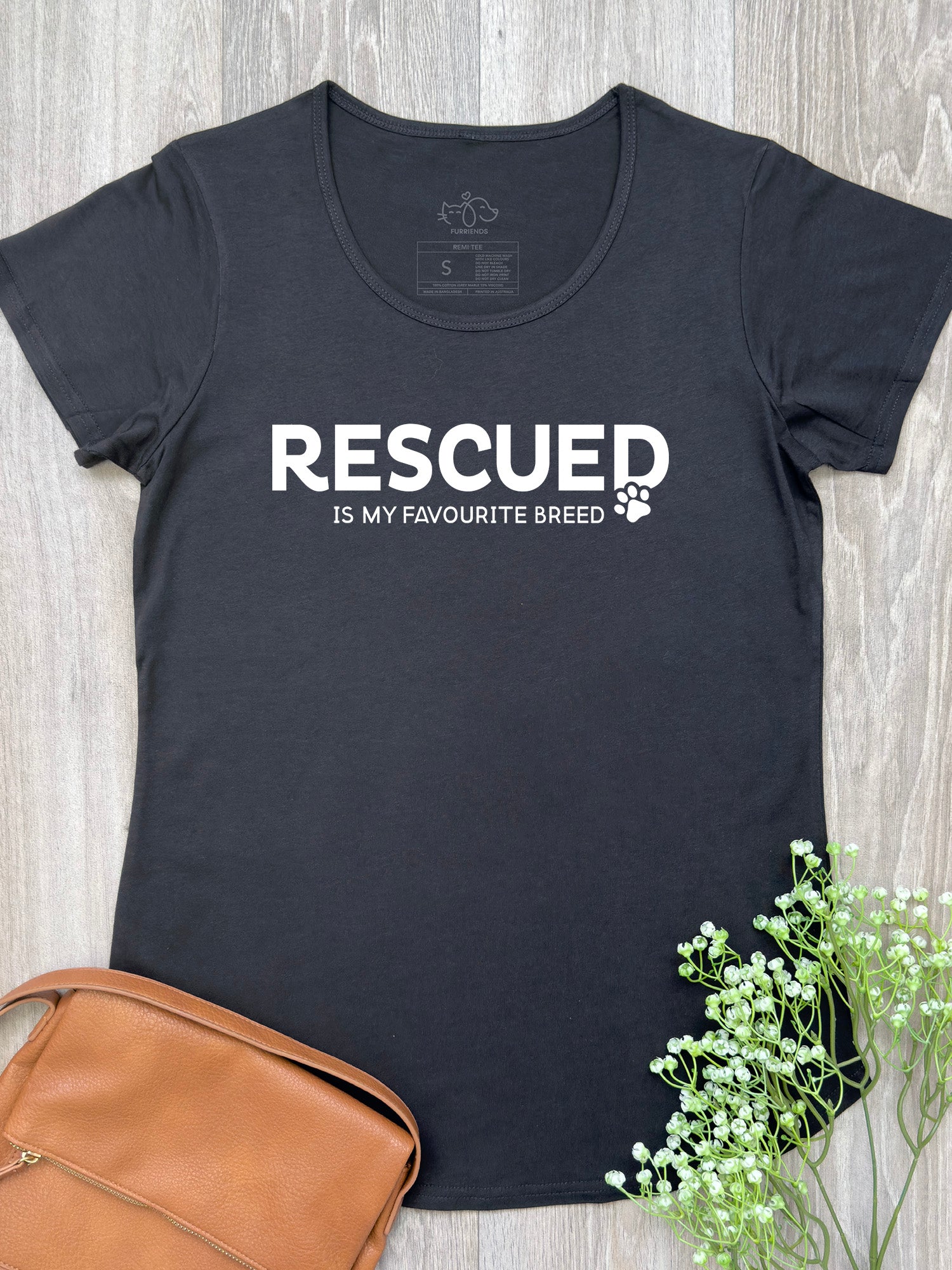 Rescued Is My Favourite Breed Remi Women's Tee