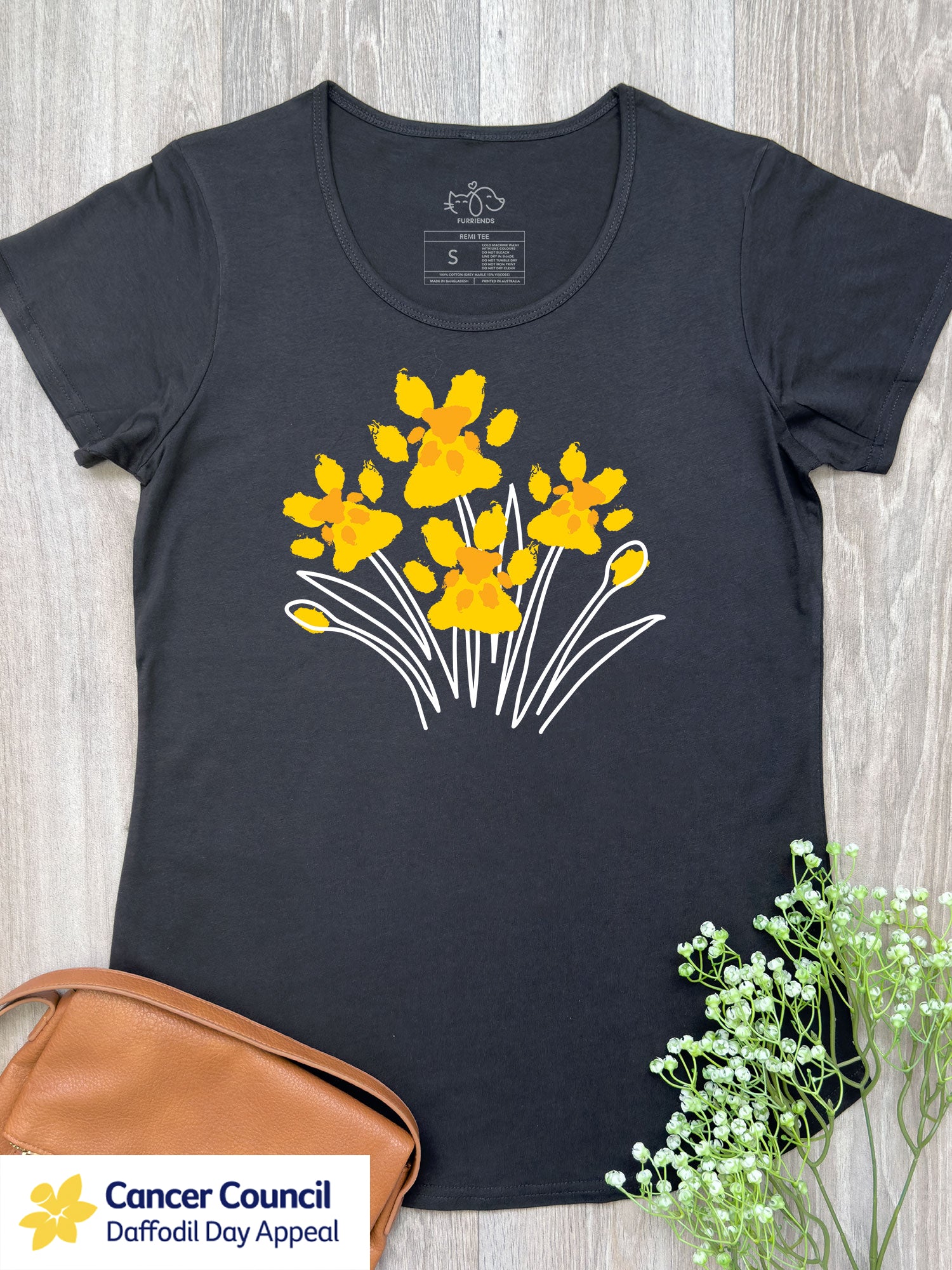 LIMITED EDITION Pawsitive Blooms Remi Scoop Neck Women's Tee