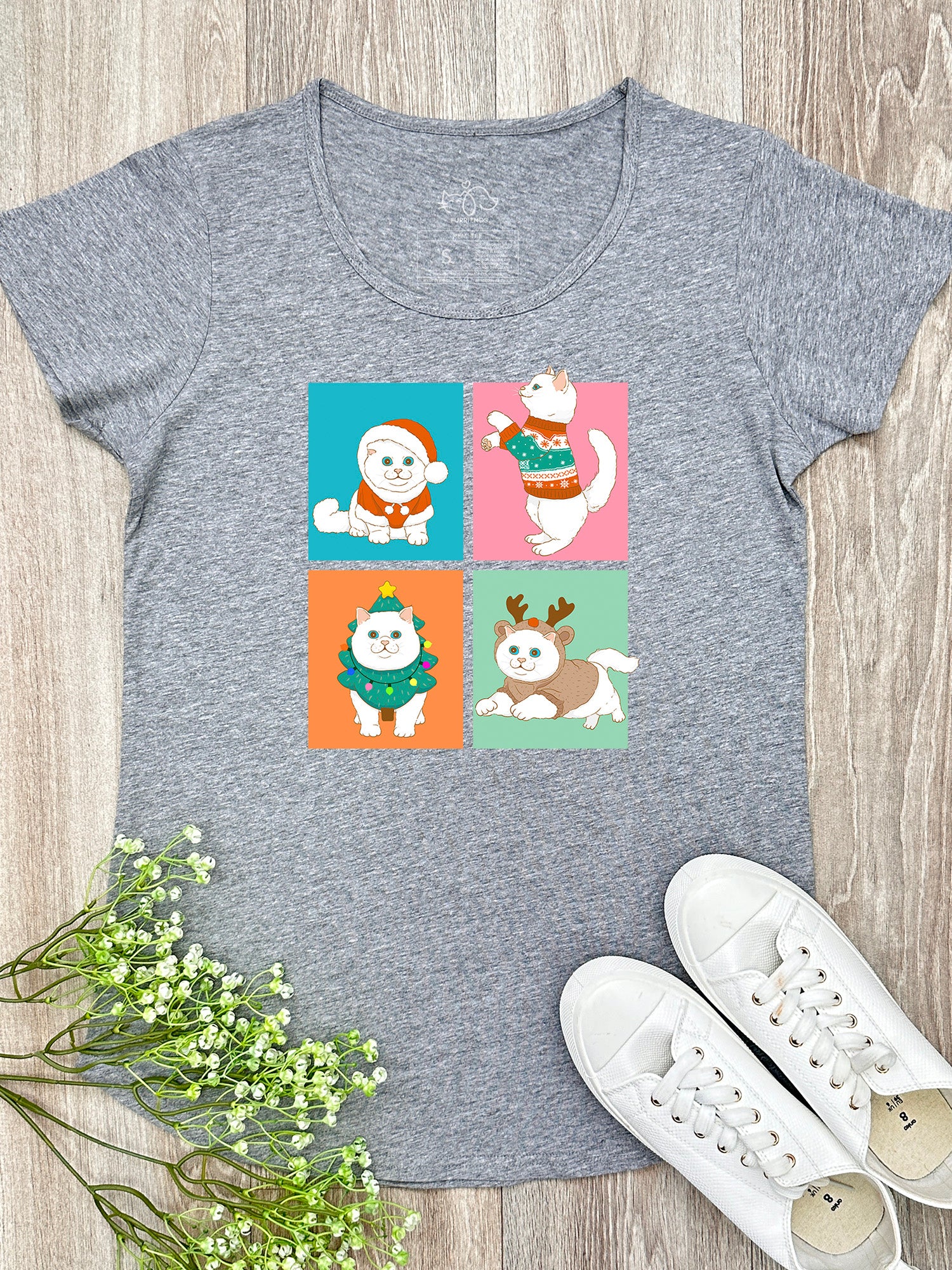 Purrmas Remi Women's Tee