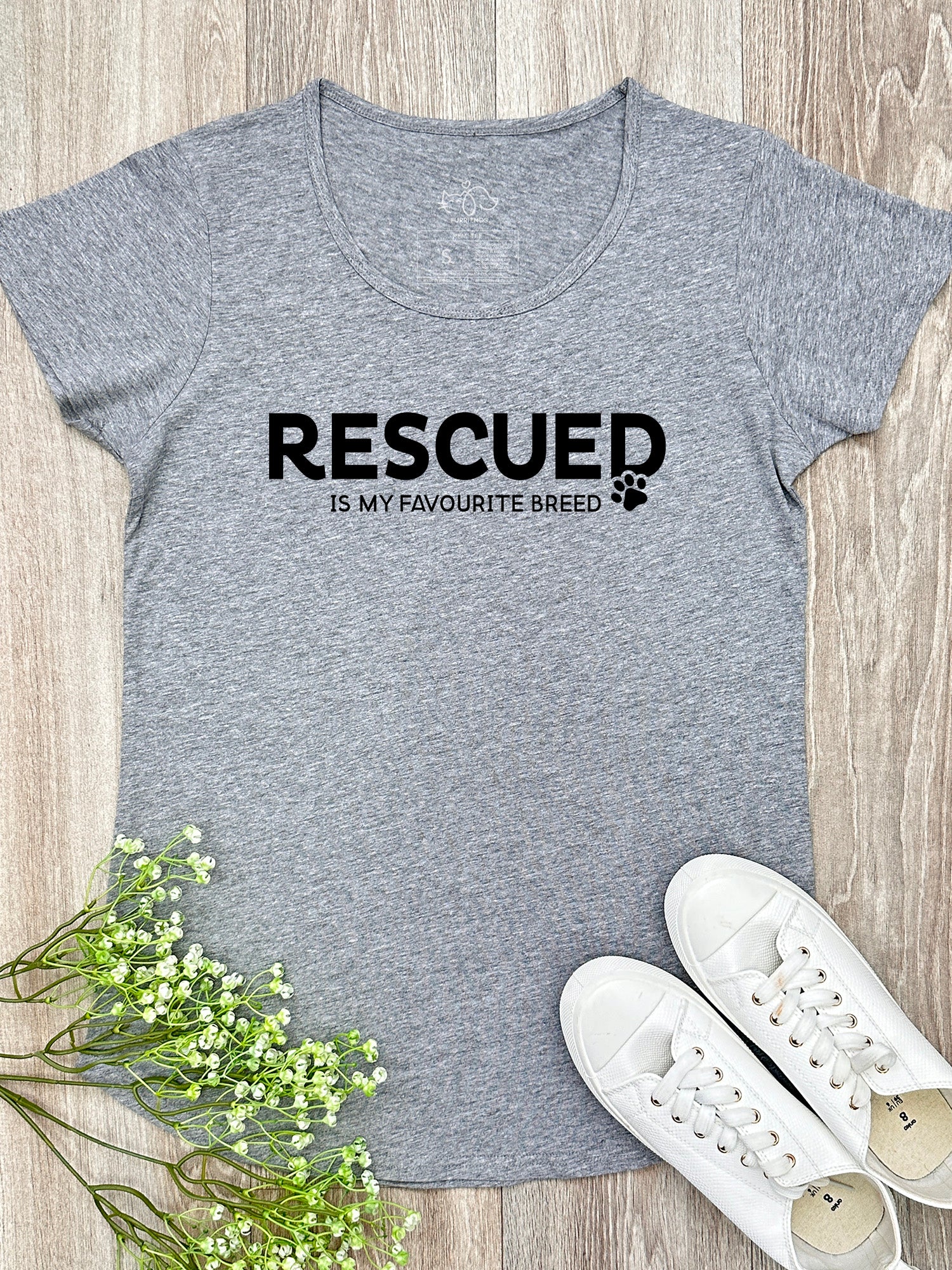 Rescued Is My Favourite Breed Remi Women's Tee