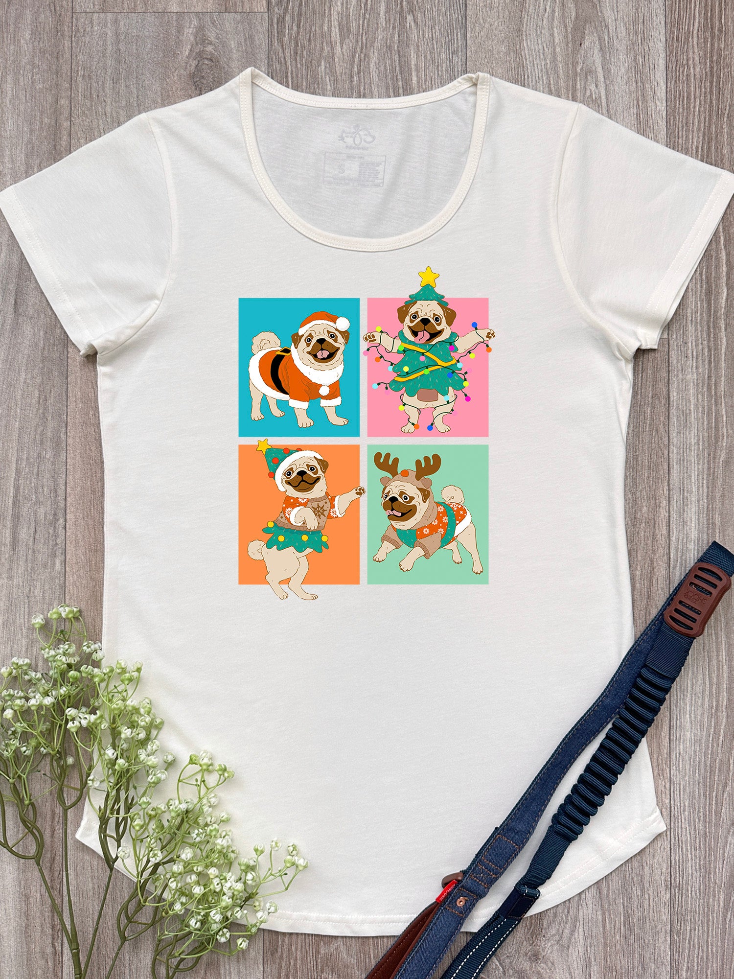 Pugmas Remi Women's Tee