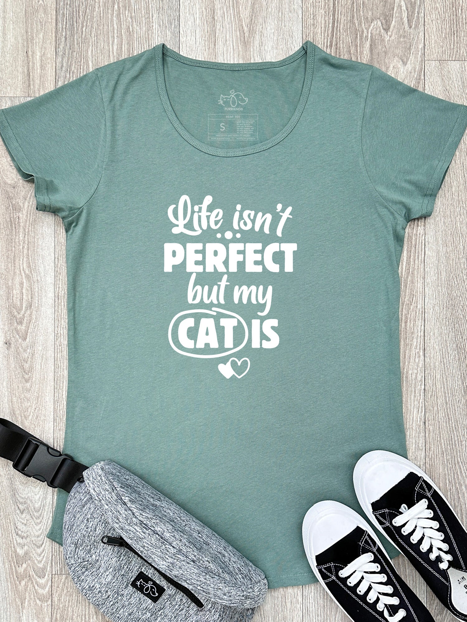 Life Isn't Perfect, But My Cat Is Remi Women's Tee