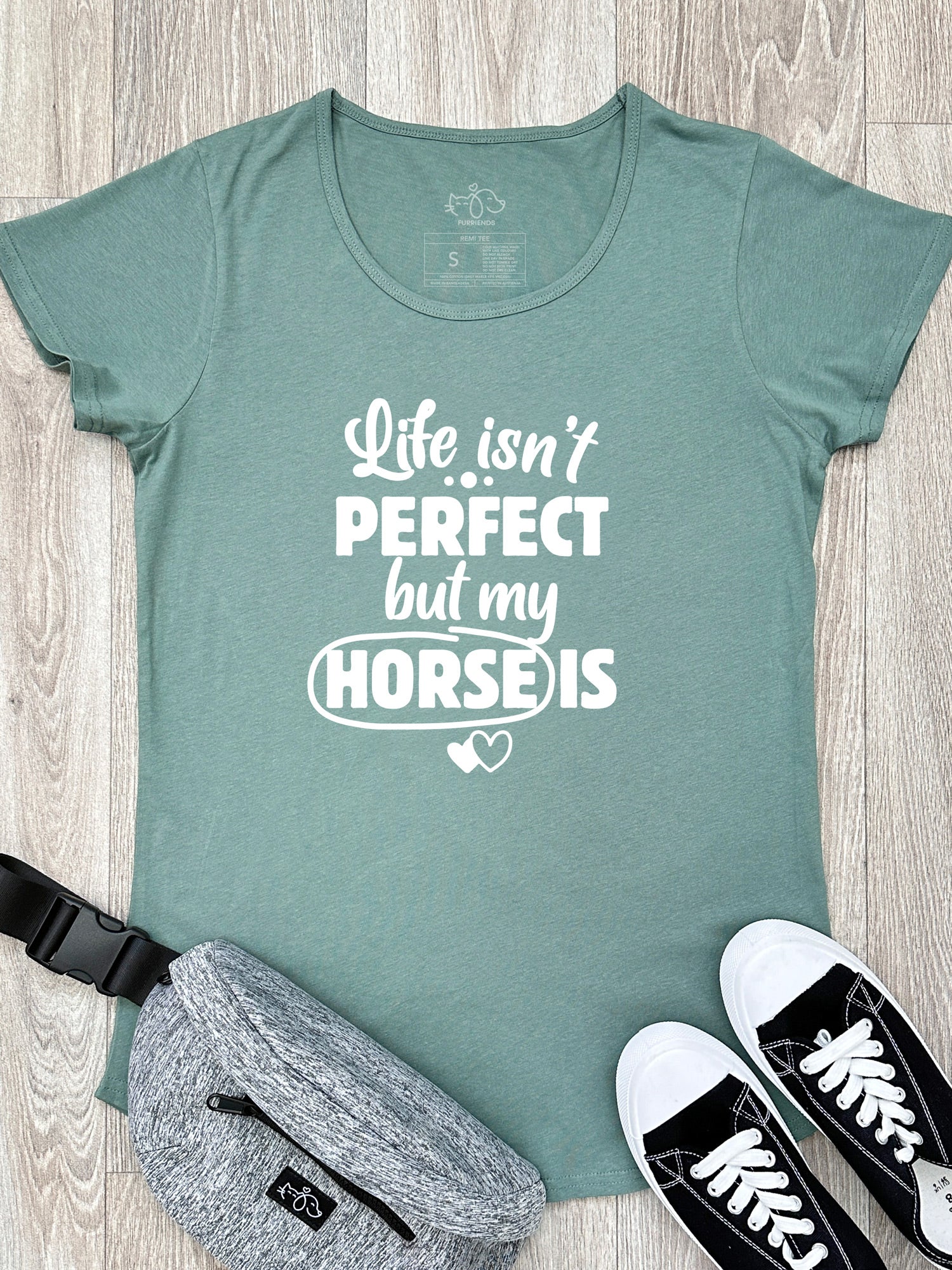 Life Isn't Perfect, But My Horse Is Remi Women's Tee