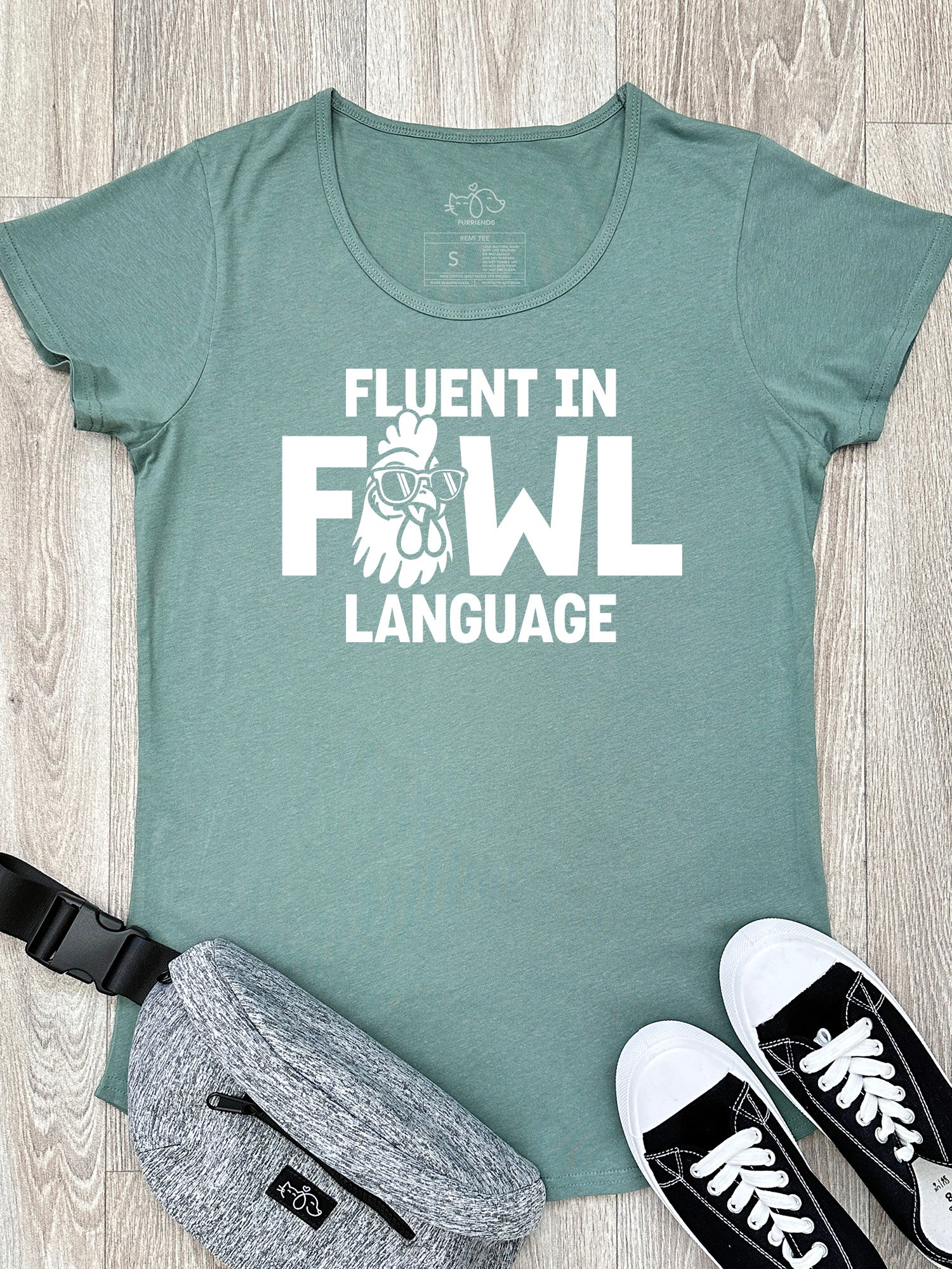 Fluent In Fowl Language Remi Women's Tee