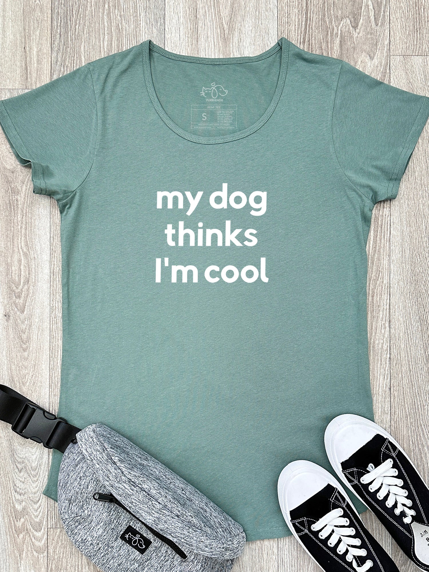 My Dog Thinks I'm Cool Remi Women's Tee