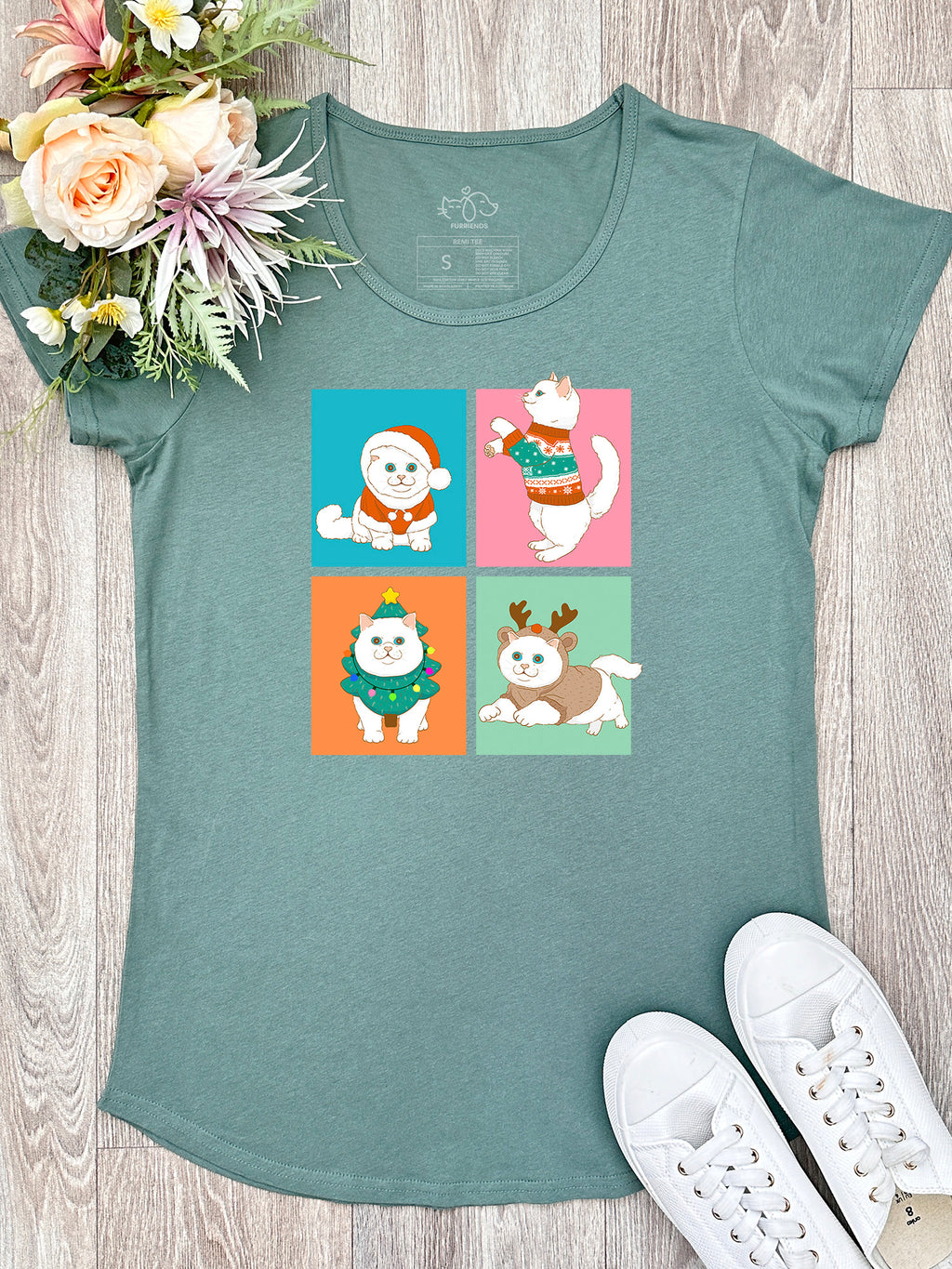 Purrmas Remi Women's Tee