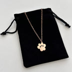 Paw Print Pendant Necklace