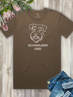 Schnauzer Dad Regular Fit-T-Shirt