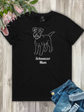 Schnauzer Mum Regular Fit T-shirt