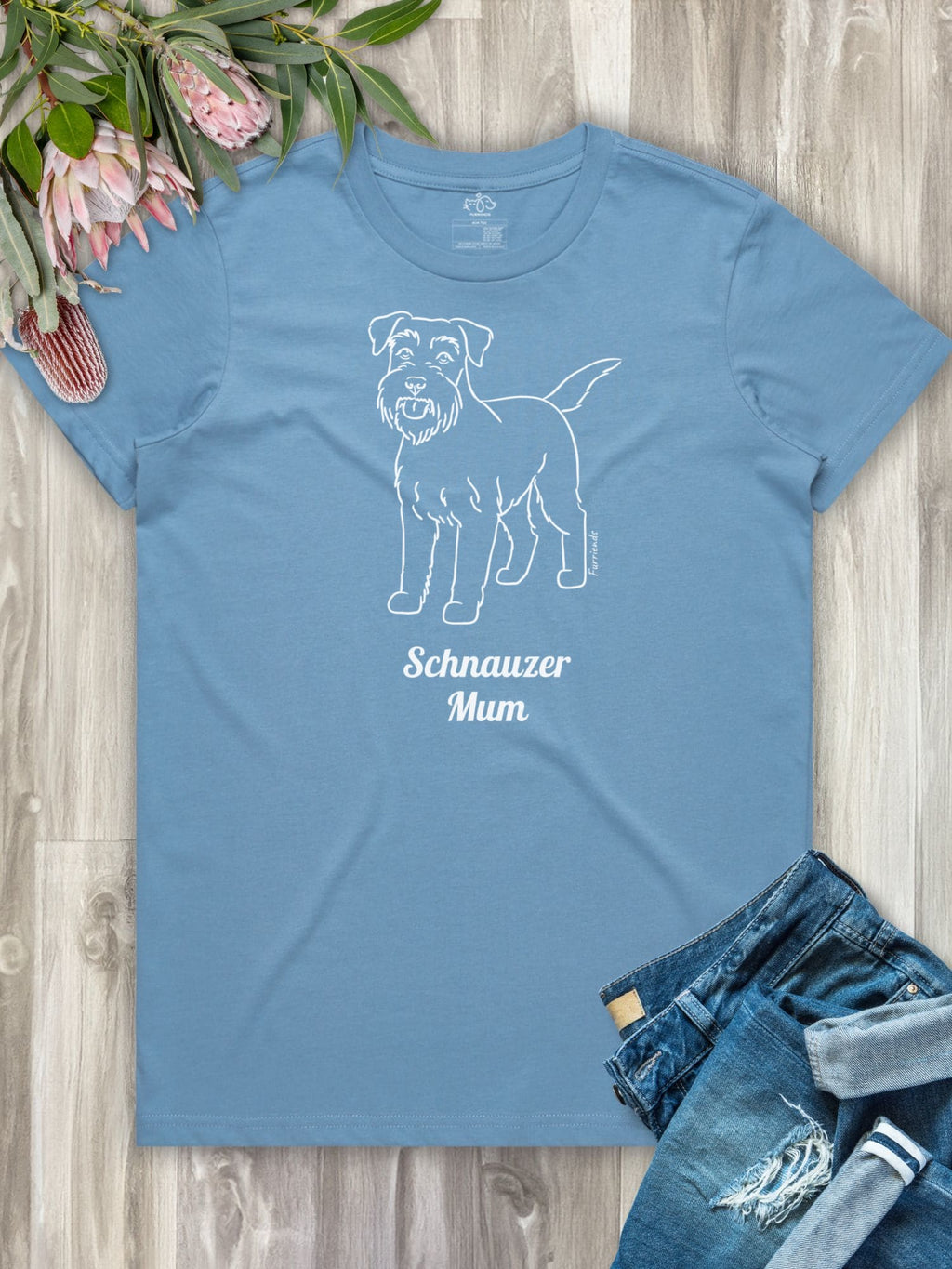 Schnauzer Mum Regular Fit T-shirt
