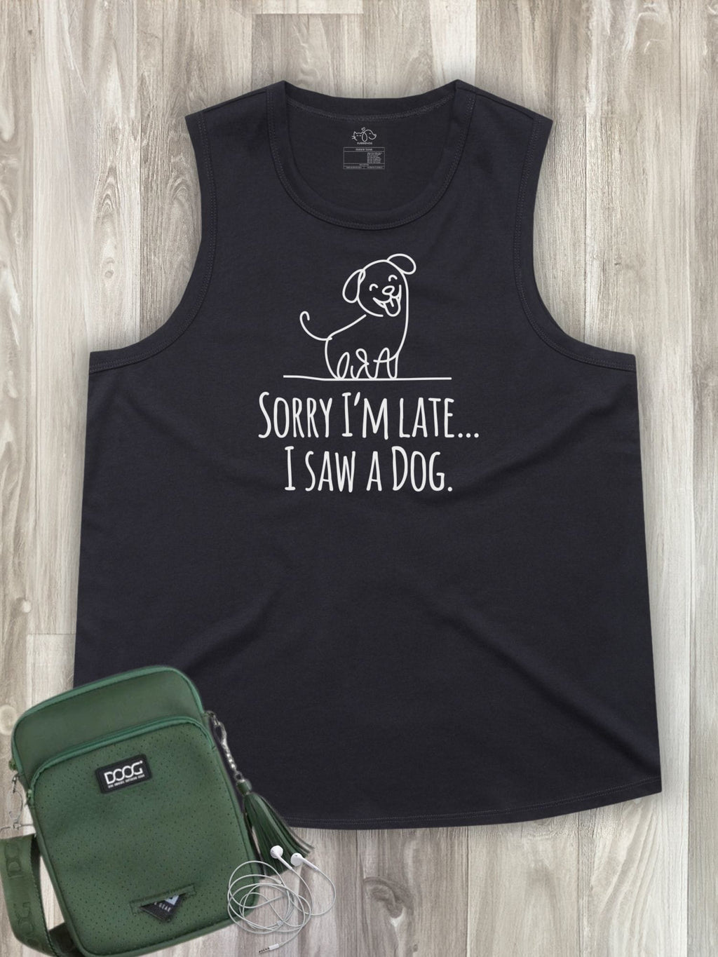 Sorry I'm Late, I Saw A Dog Ember Women's Tank