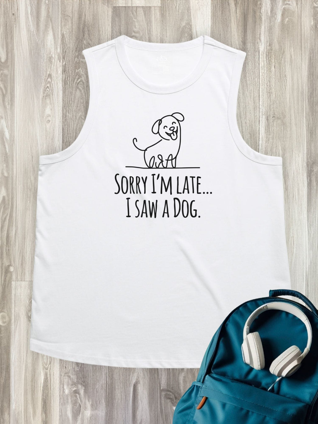 Sorry I'm Late, I Saw A Dog Ember Women's Tank