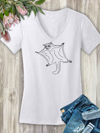 Sugar Glider Emma Women's V-Neck Tee