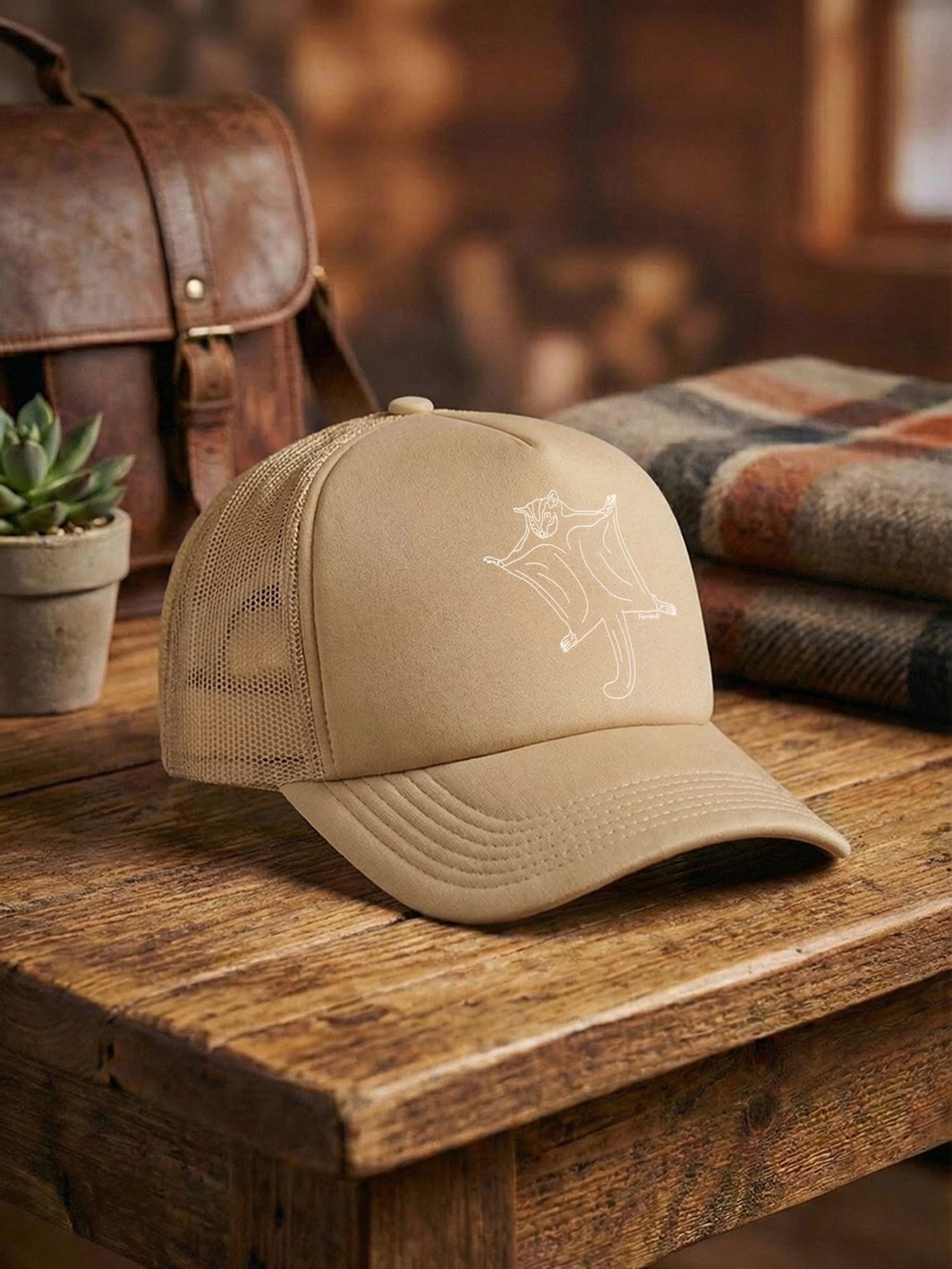 Sugar Glider Foam Trucker Cap