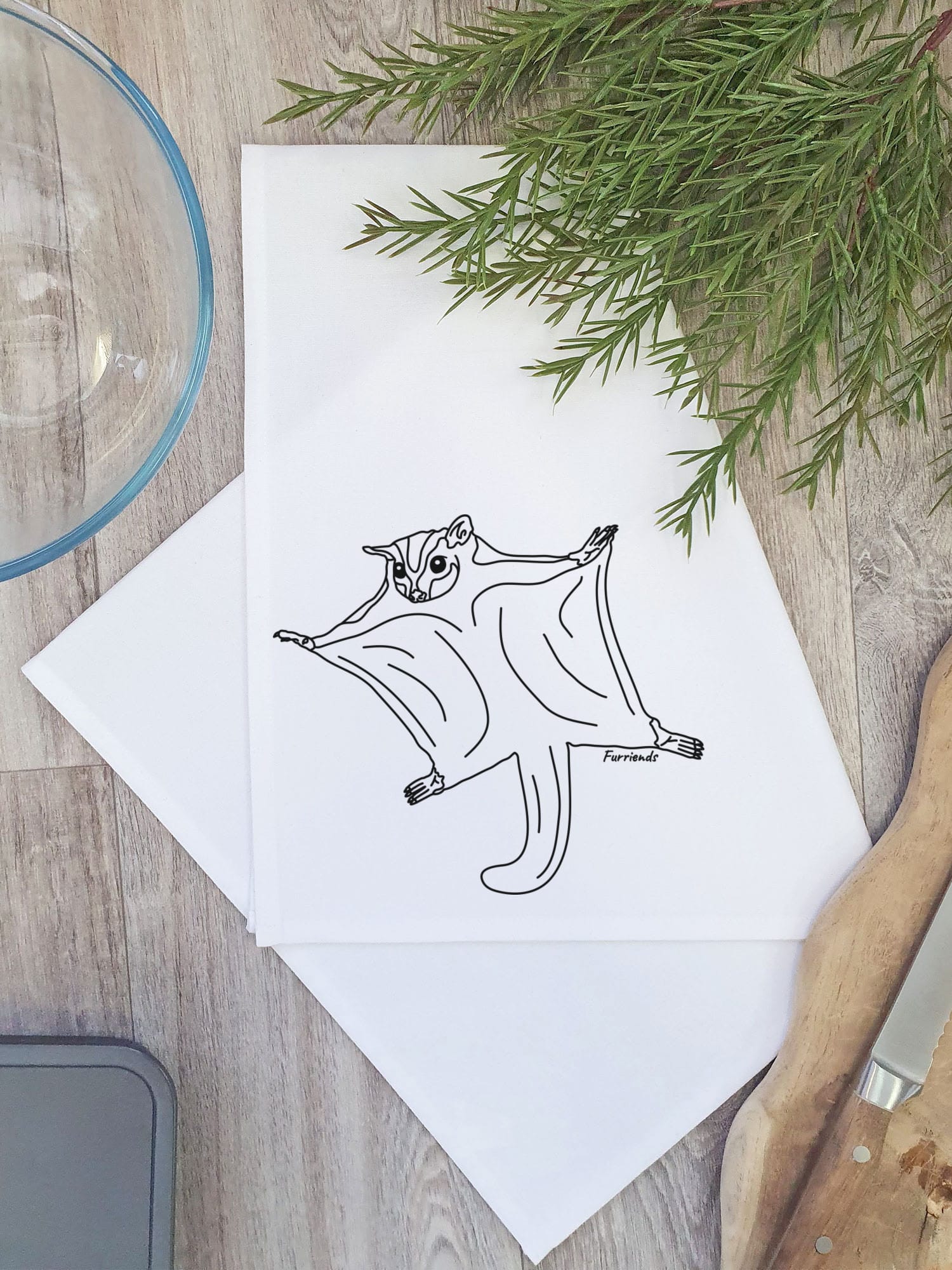 Sugar Glider Tea Towel