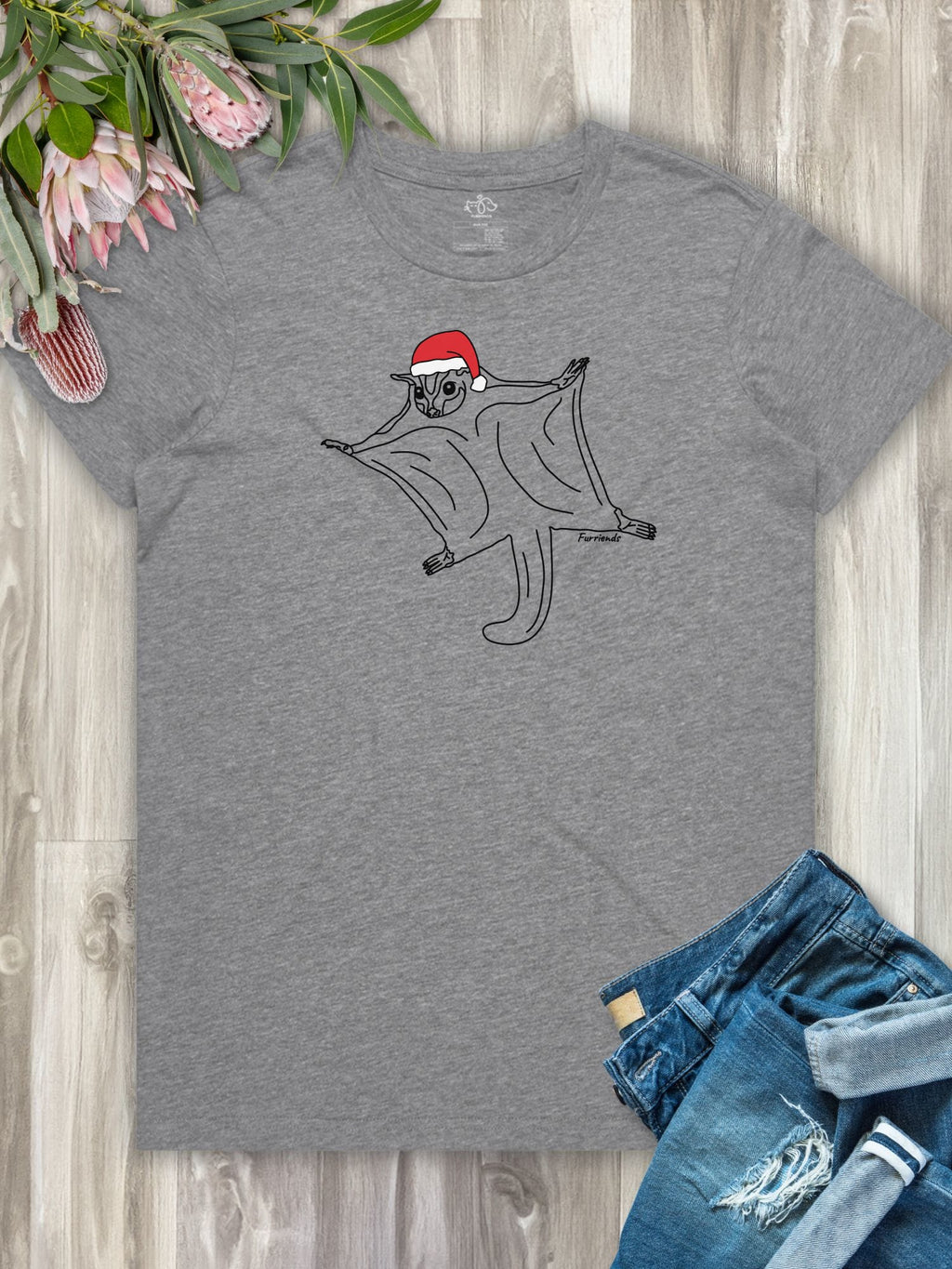 Sugar Glider Christmas Edition Ava Women's Regular Fit Tee