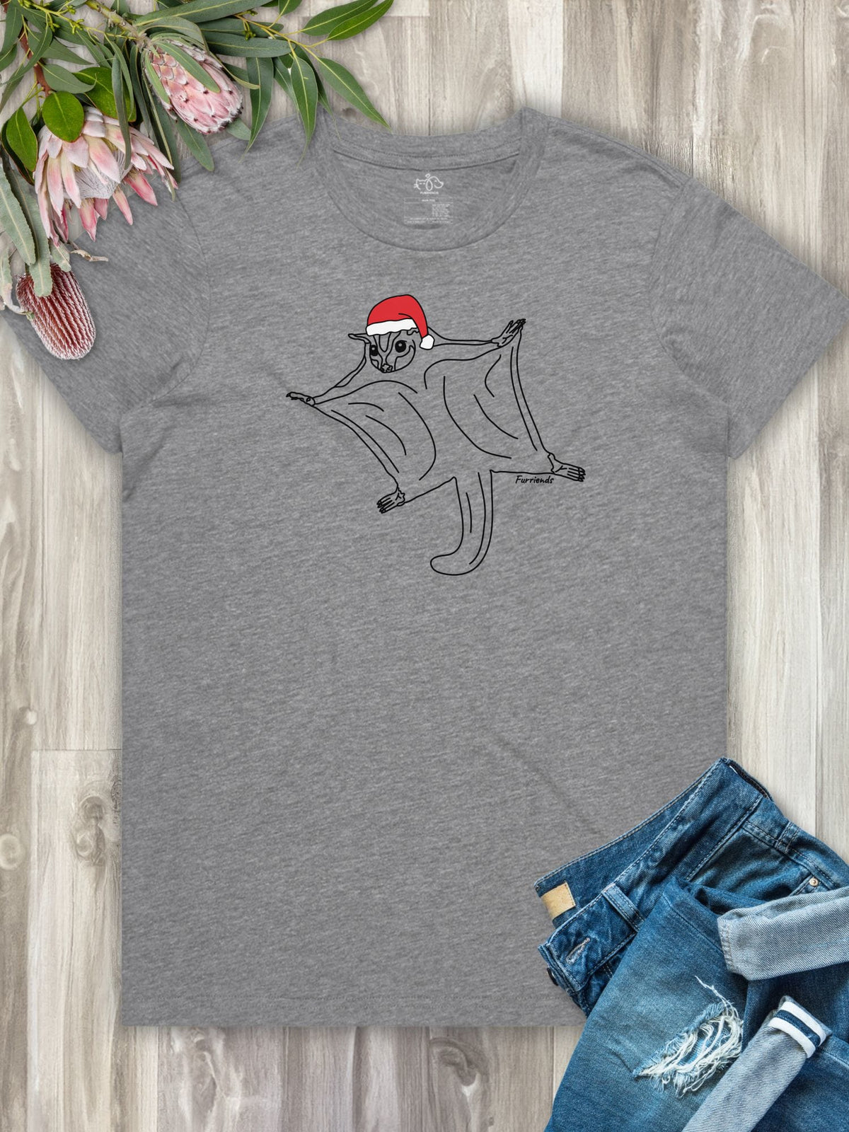 Sugar Glider Christmas Edition Ava Women's Regular Fit Tee