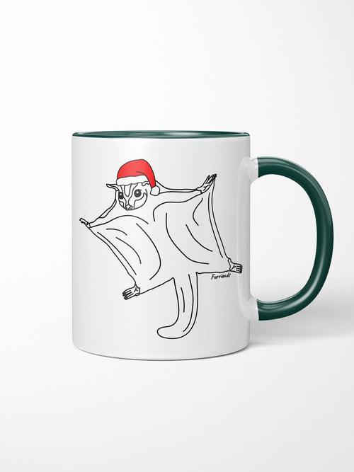 Sugar Glider Christmas Edition Ceramic Mug