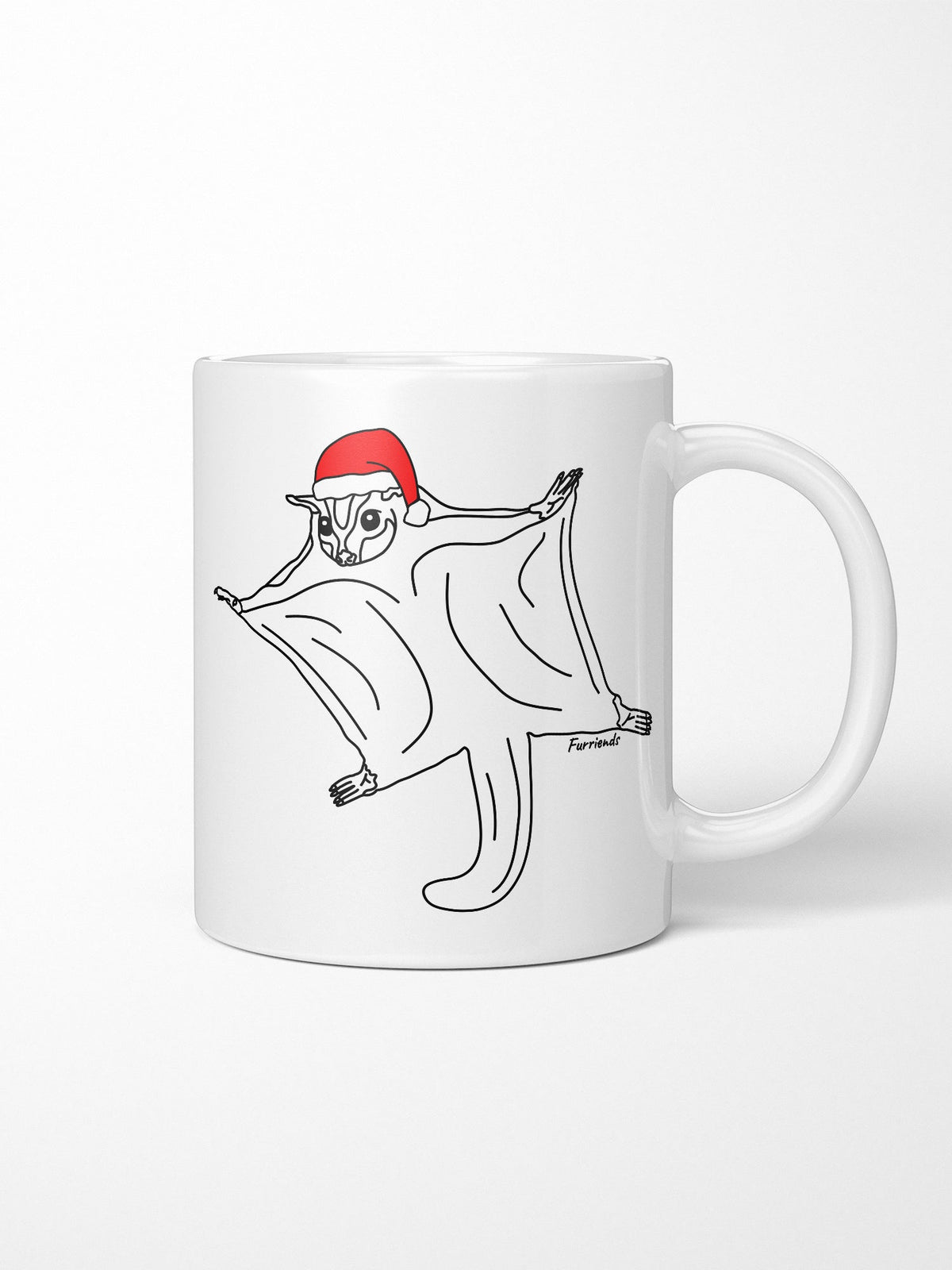 Sugar Glider Christmas Edition Ceramic Mug
