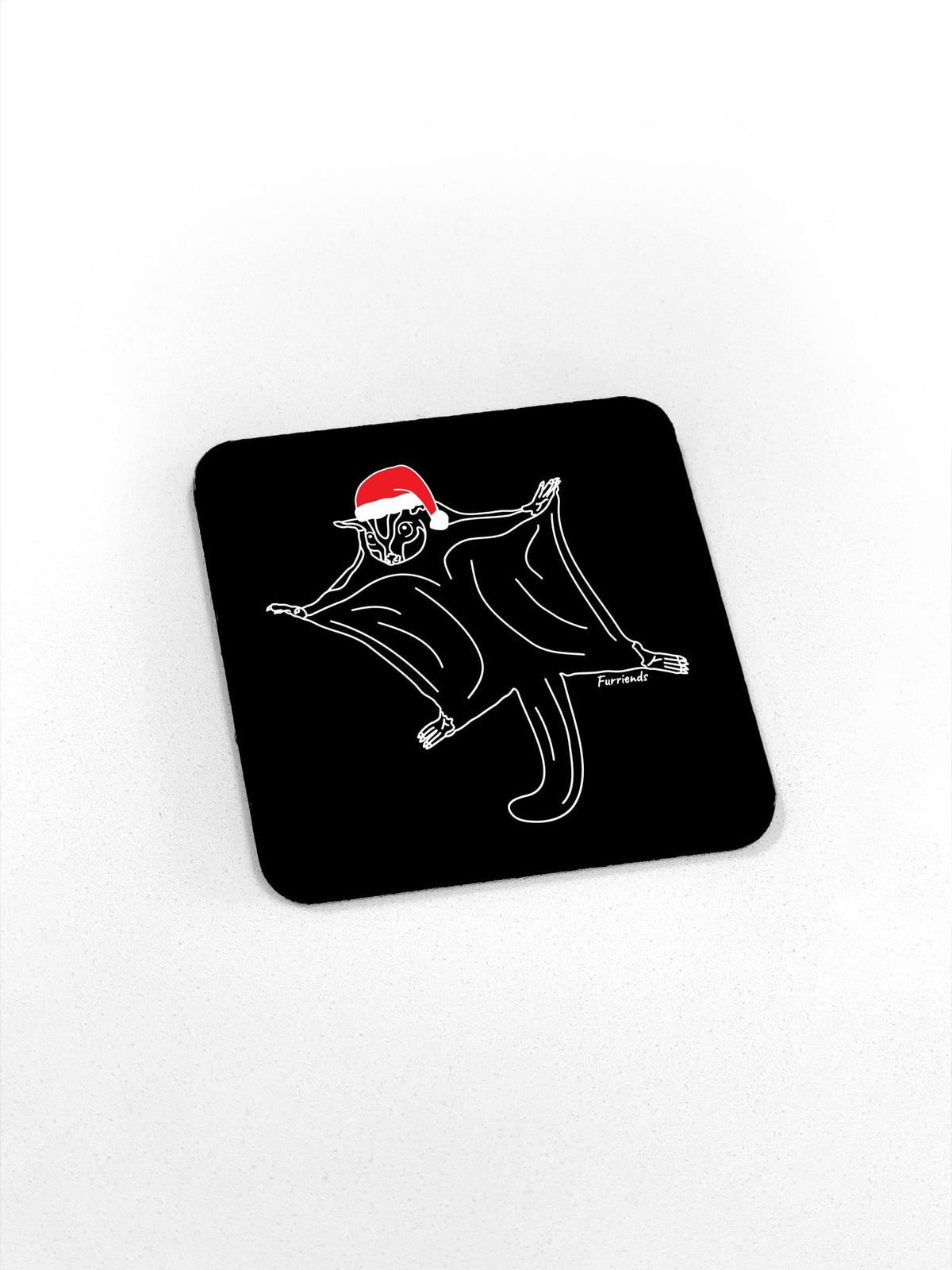 Sugar Glider Christmas Edition Coaster