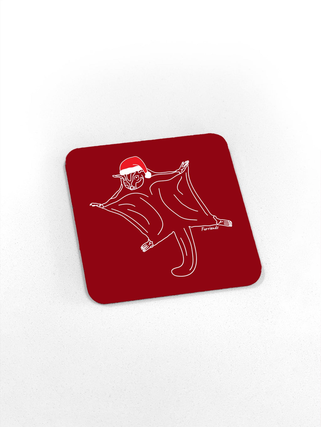 Sugar Glider Christmas Edition Coaster