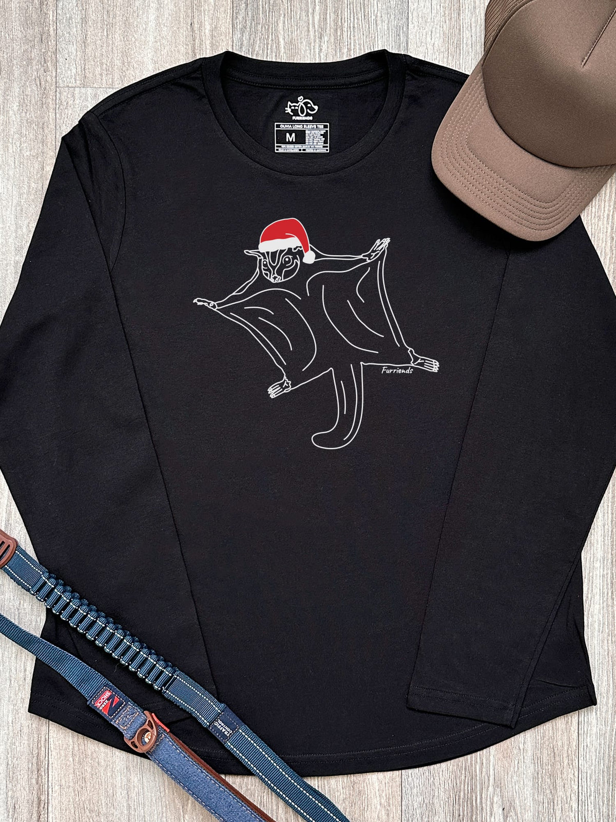 Sugar Glider Christmas Edition Olivia Women's Long Sleeve Tee