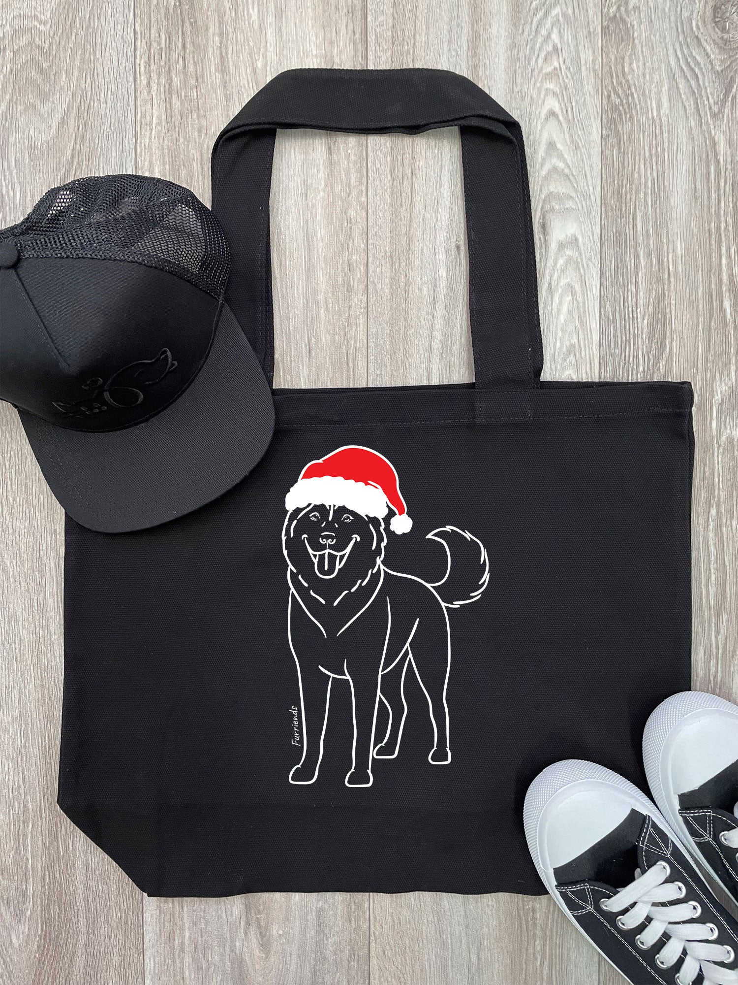 Husky Christmas Edition Stella Tote Bag