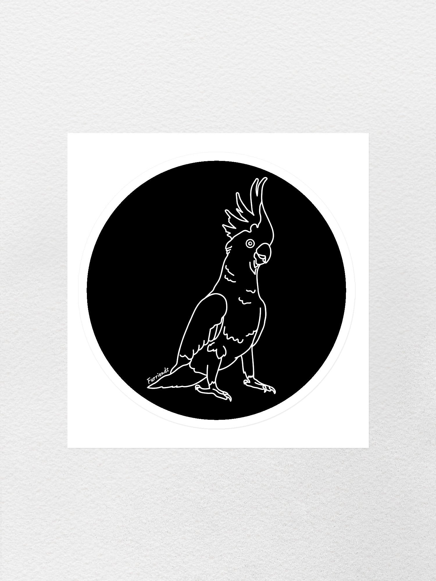 Sulphur-Crested Cockatoo Sticker