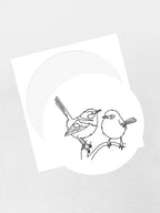Superb Fairy Wren Sticker
