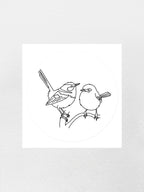 Superb Fairy Wren Sticker