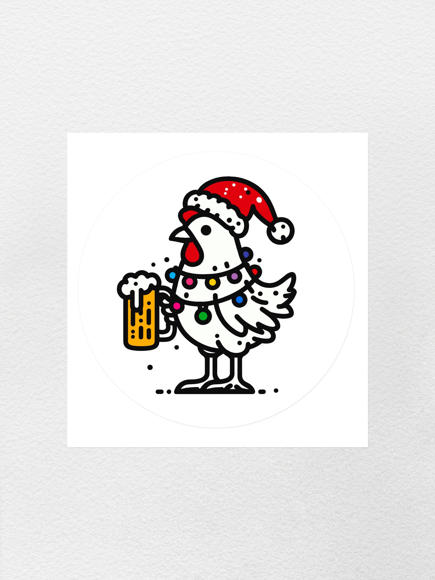 Christmas Cheers Sticker
