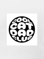 Cool Cat Dad Club Orb Sticker