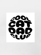 Cool Cat Dad Club Orb Sticker