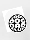 Cool Dog Dad Club Orb Sticker