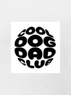 Cool Dog Dad Club Orb Sticker
