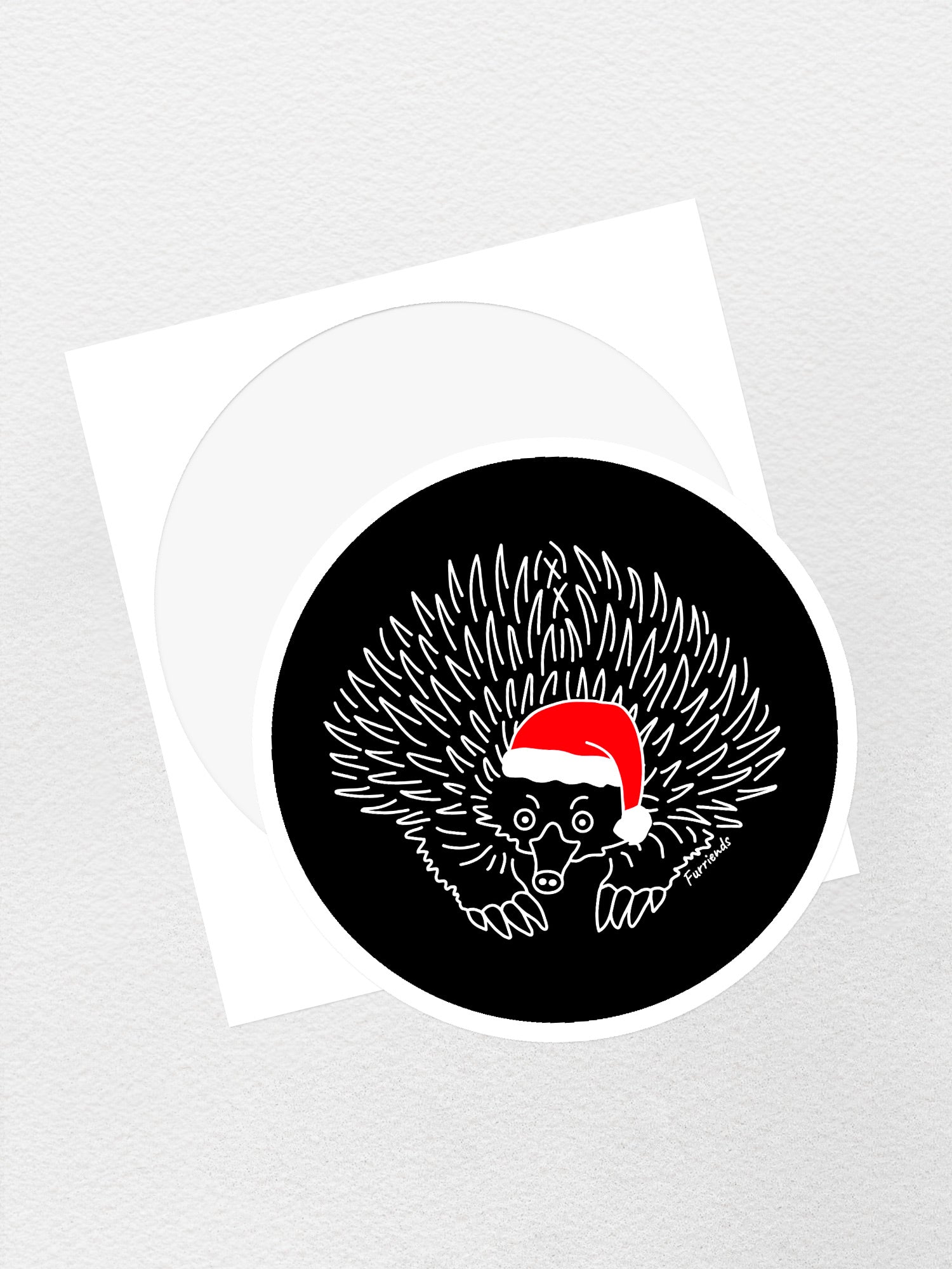 Echidna Christmas Edition Sticker