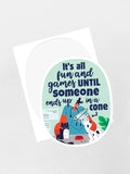 All Fun And Games Sticker