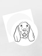 Basset Hound Sticker