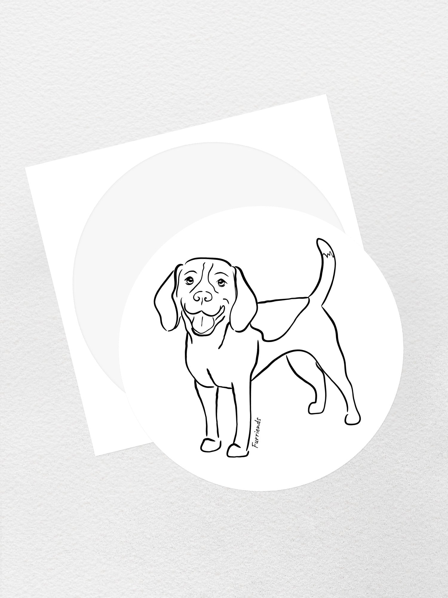 Beagle Sticker