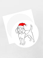 Beagle Christmas Edition Sticker