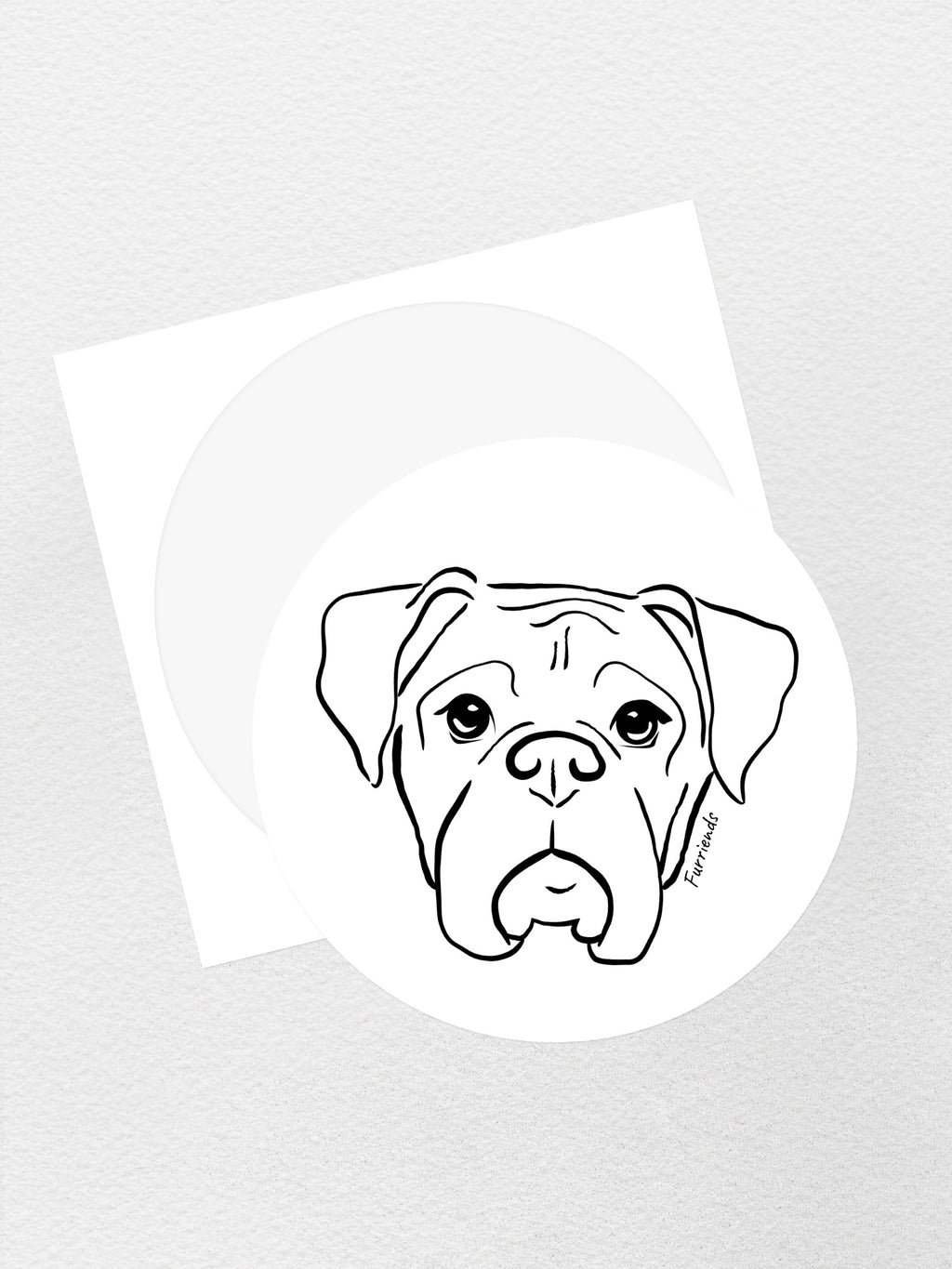 Boxer Sticker